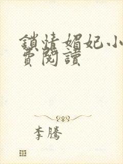 锁情媚妃小说免费阅读