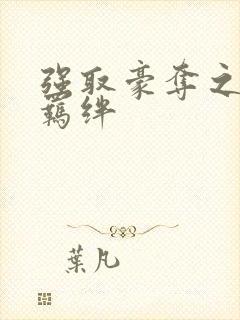 强取豪夺之兄弟羁绊