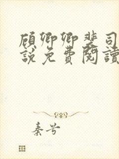 顾卿卿裴司宸小说免费阅读