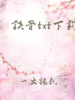铁骨txt下载