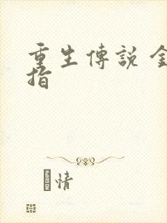 重生传说 金手指