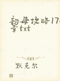 韵母攻略176章txt