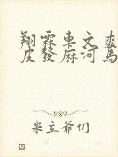 翔霖车文爽到头皮发麻河马的秘密
