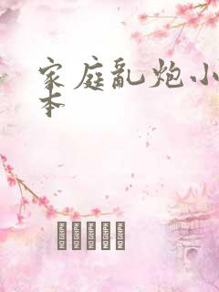 家庭乱炮小说全本