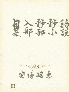 日入静静的大肠是哪部小说中一篇