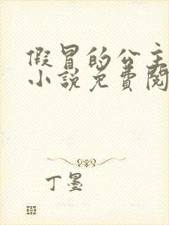 假冒的公主大人小说免费阅读