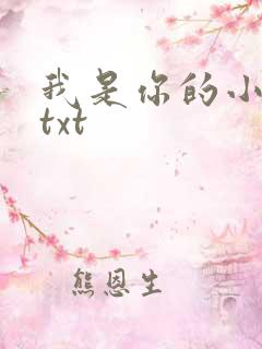 我是你的小小狗txt