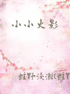 小小火影