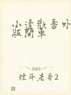 小清欢番外完整版开车