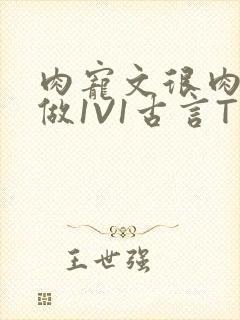 肉宠文很肉到处做1V1古言T