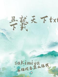 且试天下txt下载