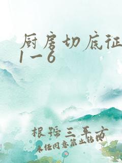 厨房切底征服岳1一6