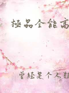 极品全能高手