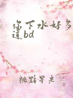 你下水好多下水道bd