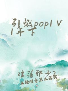 引燃pop1∨1年下
