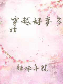 穿越好事多磨txt