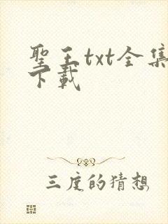 圣王txt全集下载