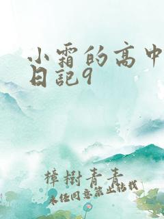 小霜的高中成长日记9