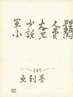 军少大人体力好小说免费阅读