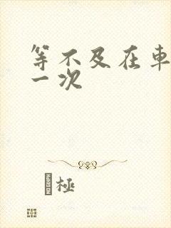 等不及在车里做一次