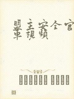 盟主安全官开火车视频