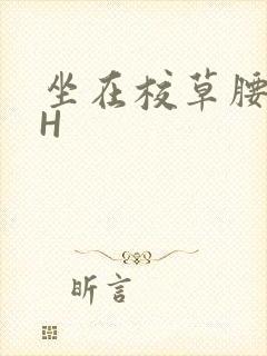 坐在校草腰上动H