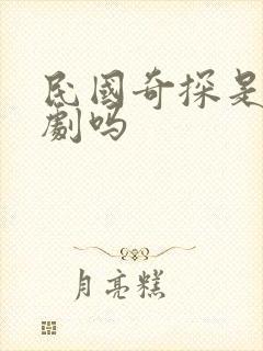 民国奇探是耽改剧吗