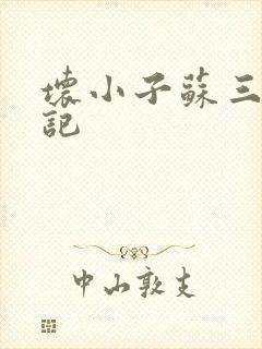 坏小子苏三风流记