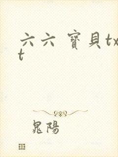 六六 宝贝txt