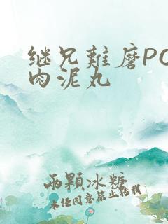 继兄难磨PO猪肉泥丸