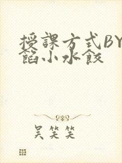 授课方式BY肉馅小水饺