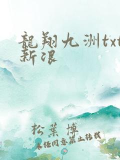 龙翔九洲txt新浪
