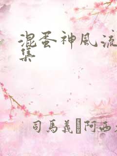 混蛋神风流史全集