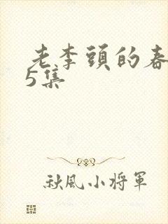 老李头的春天75集