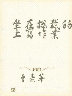 坐在总裁的木棒上写作业