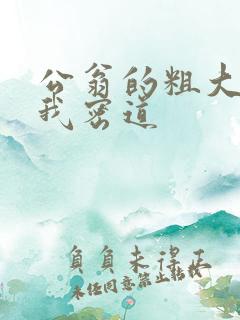 公翁的粗大挺进我密道