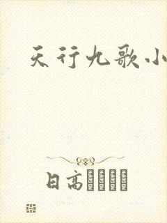 天行九歌小说
