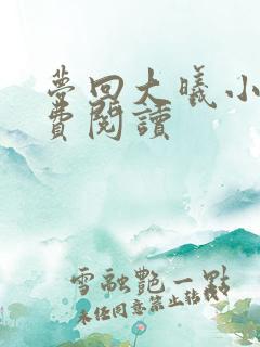 梦回大曦小说免费阅读