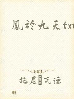 凤于九天txt