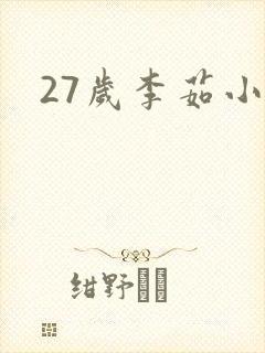 27岁李茹小说
