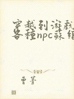 穿越到游戏里和各种npc苏绾