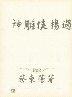 神雕侠杨过后传