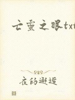 亡灵之眼txt