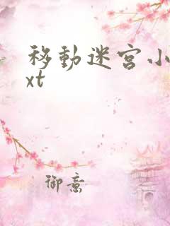 移动迷宫小说txt