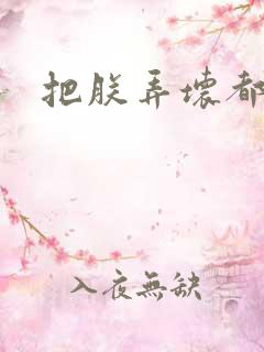 把朕弄坏都可以