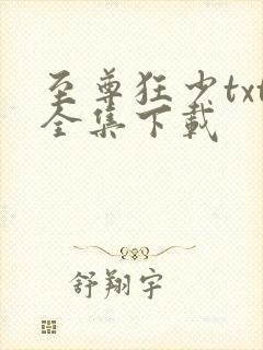 至尊狂少txt全集下载
