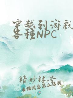 穿越到游戏里和各种NPC