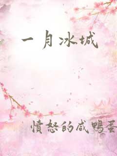 一月冰城