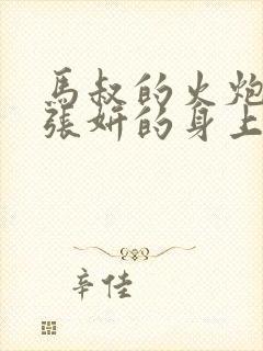 马叔的火炮顶在张妍的身上