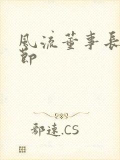 风流董事长未删节